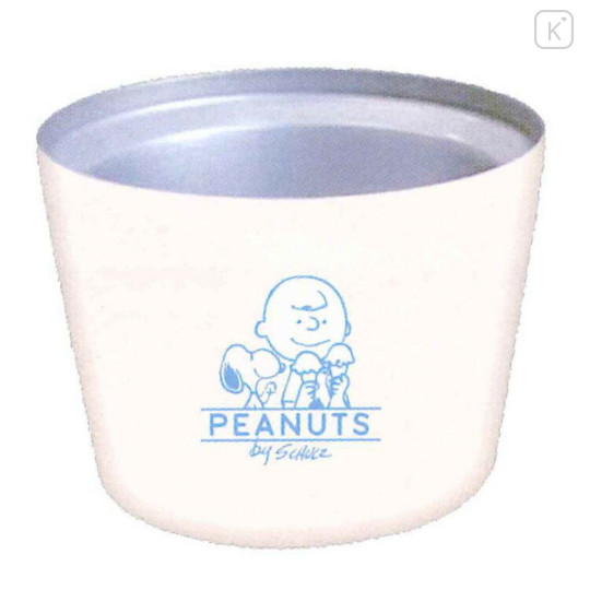 Japan Peanuts Insulated Stainless Steel Tumbler Cup - Snoopy Ice Cream : White - 1