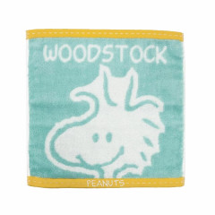 Japan Peanuts Jacquard Towel Handkerchief - Woodstock / Smile