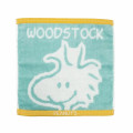 Japan Peanuts Jacquard Towel Handkerchief - Woodstock / Smile - 1
