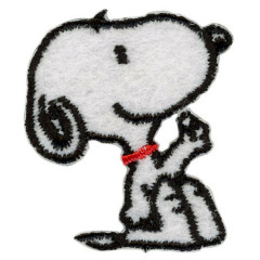 Japan Peanuts Sticker For Cloth Surface & Iron Patch - Snoopy / Heart