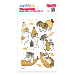 Japan Mofusand Charapita Iron Print Postcard - Cat / Fried Shrimp Nyan