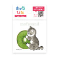 Japan Mofusand Charapita Iron Print Mini - Fruit Cat / Kiwi Nyan - 1