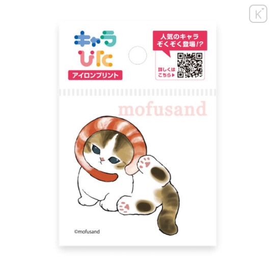 Japan Mofusand Charapita Iron Print Mini - Cat / Shrimp Nyan - 1
