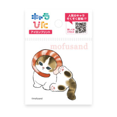 Japan Mofusand Charapita Iron Print Mini - Cat / Shrimp Nyan