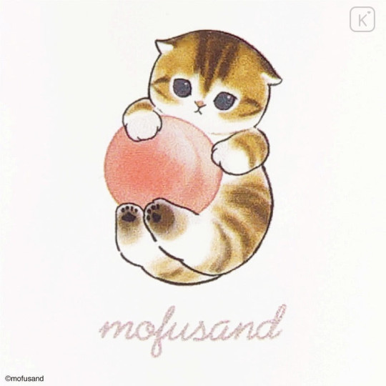 Japan Mofusand Stacking Cup - Cat / Peach Momo Nyan - 4