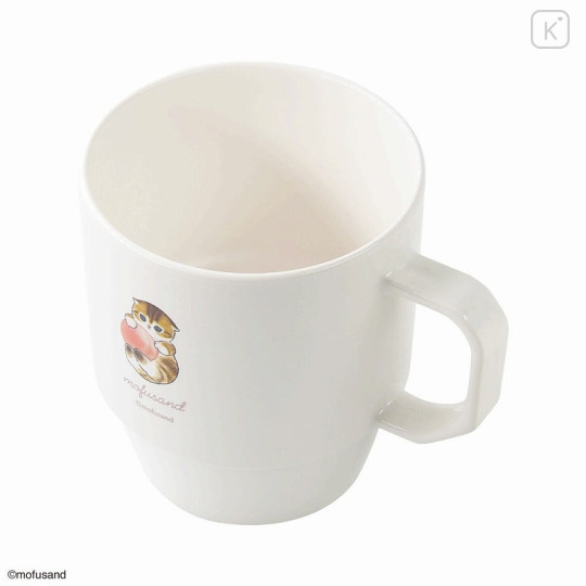 Japan Mofusand Stacking Cup - Cat / Peach Momo Nyan - 5