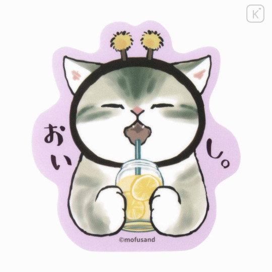 Japan Mofusand Vinyl Sticker - Cat / Bee Nyan Delicious - 1