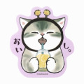 Japan Mofusand Vinyl Sticker - Cat / Bee Nyan Delicious - 1