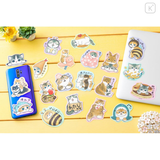 Japan Mofusand Vinyl Sticker - Cat / Nyan Potato Chips - 2