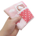 Japan Sanrio Jacquard Towel Handkerchief - Hello Kitty / Good Night - 3