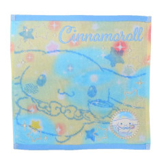 Japan Sanrio Jacquard Embroidered Towel Handkerchief - Cinnamoroll / Gradient Color