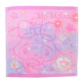 Japan Sanrio Jacquard Embroidered Towel Handkerchief - My Melody / Gradient Color - 1