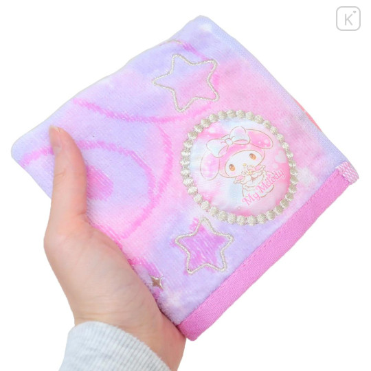 Japan Sanrio Jacquard Embroidered Towel Handkerchief - My Melody : Gradient Color - 3
