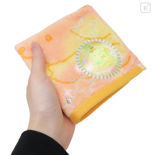 Japan Sanrio Jacquard Embroidered Towel Handkerchief - Pompompurin : Gradient Color - 3