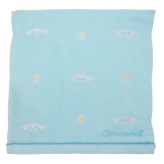 Japan Sanrio Mini Embroidered Towel Handkerchief - Cinnamoroll / Faces