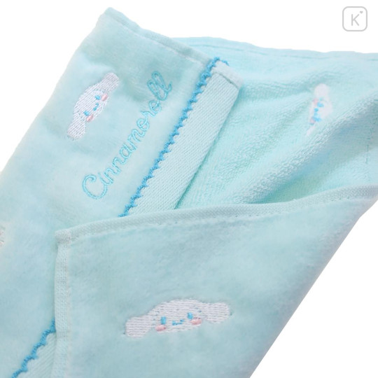 Japan Sanrio Mini Embroidered Towel Handkerchief - Cinnamoroll : Faces - 2