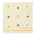 Japan Sanrio Mini Embroidered Towel Handkerchief - Pompompurin / Faces - 1