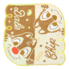 Japan Disney Store Jacquard Mini Towel Handkerchief - Chip & Dale / Peekaboo