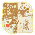 Japan Disney Store Jacquard Mini Towel Handkerchief - Chip & Dale / Peekaboo - 1