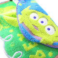 Japan Disney Store Jacquard Mini Towel Handkerchief - Little Green Men / Peekaboo - 2