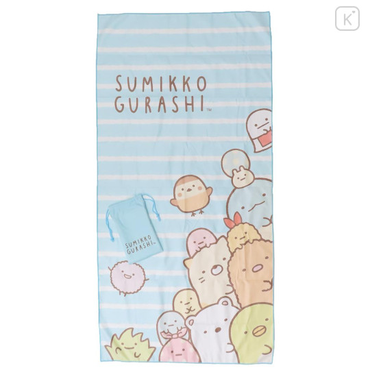 Japan San-X Quick Dry Beach Towel - Sumikko Gurashi - 1