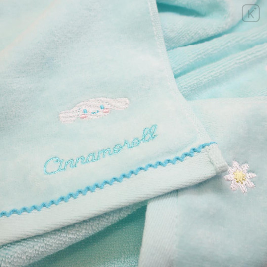 Japan Sanrio Jacquard Embroidered Long Towel - Cinnamoroll / Faces - 2