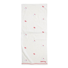 Japan Sanrio Jacquard Embroidered Face Towel - Hello Kitty : Faces