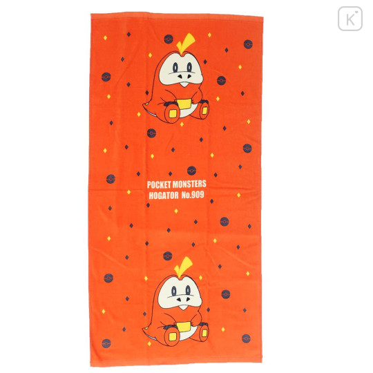 Japan Pokemon Bath Towel - Fuecoco / Smile - 1