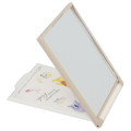 Japan Disney Standable Folding Mirror - Winnie The Pooh / Beige - 2