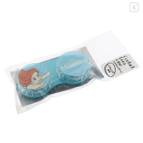 Japan Disney Contact Lens Case - Ariel / Blue - 1