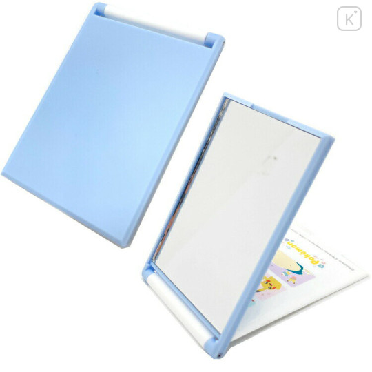 Japan Pokemon Standable Folding Mirror - White & Blue - 2