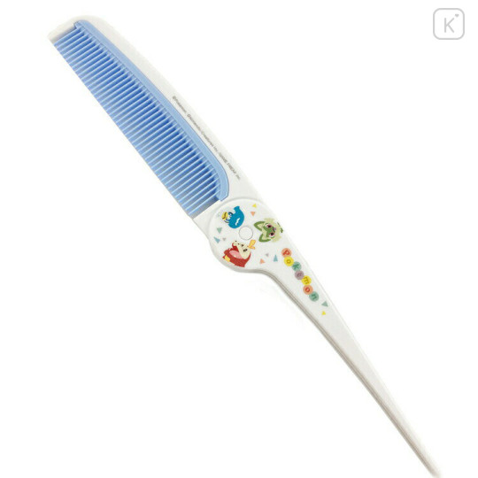 Japan Pokemon Slim Comb - White & Blue - 2