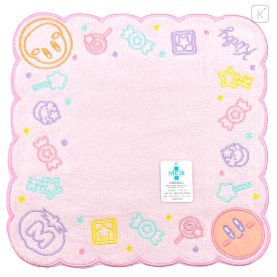 Japan Kirby Mini Towel Handkerchief - Kirby's Dream Land / Sweets - 1