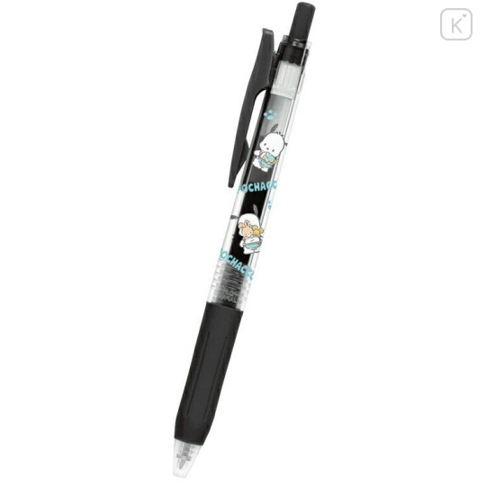 Japan Sanrio Sarasa Clip Gel Pen - Pochacco / Black - 1