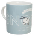 Japan Peanuts Porcelain Mug - Snoopy / Let's Take A Break - 1