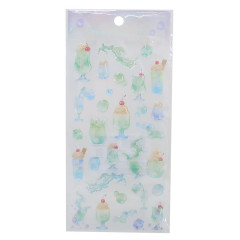 Japan Kamio 3D Clear Seal Sticker - Cream Soda / Merry Syrup Seal