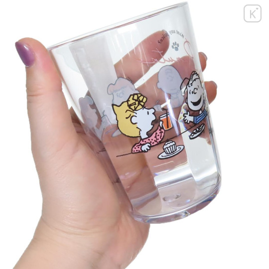 Japan Peanuts Acrylic Clear Tumbler - Snoopy / Kids Party - 2