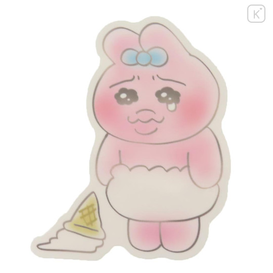 Japan Panchu Rabbit Vinyl Sticker - Ice Cream - 1