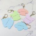 Japan Sanrio Rubber Keychain - Cinnamoroll / Flora - 3