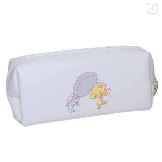 Japan Tom and Jerry Pen Case - White & Grey - 2