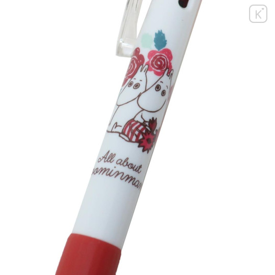 Japan Moomin Vicuna Feel 2 Color Multi Ball Pen - Mother & Son - 2