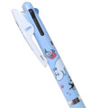 Japan Moomin Jetstream 3 Color Multi Ballpoint Pen - Characters : Light Blue - 2
