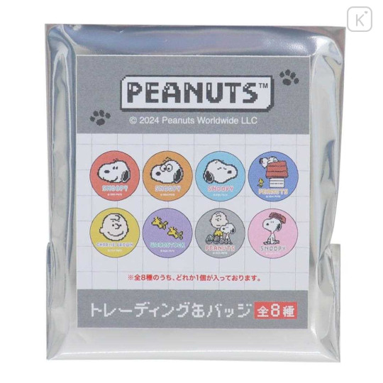 Japan Peanuts Secret Can Badge Pin - Pixel Style / Blind Box - 1