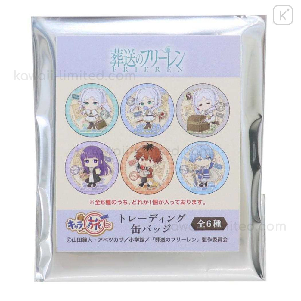 4 Badges Figurines Frieren Anime - Pins Métal Cosplay - Accessoires Costume Et Sac
