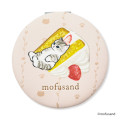 Japan Mofusand Mofumofu Store 2-sided Compact Mirror - Cat / Cake - 1