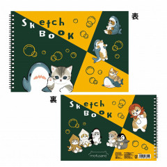 Japan Mofusand Sketchbook - Cat / Shark Nyan