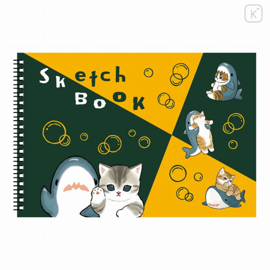 Japan Mofusand Sketchbook - Cat : Shark Nyan - 2