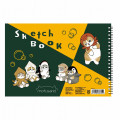 Japan Mofusand Sketchbook - Cat : Shark Nyan - 3