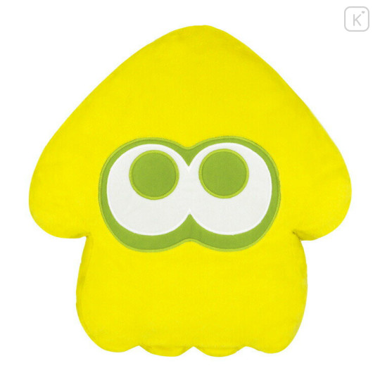 Japan Splatoon Cushion - Squid Yellow - 1