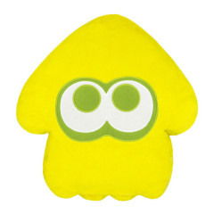 Japan Splatoon Cushion - Squid Yellow